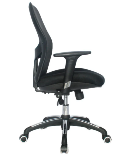 silla gerencial con sistema sincro y soporte lumbar