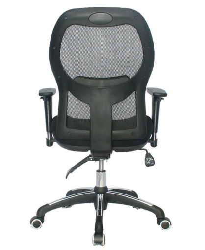 silla gerencial con sistema sincro y soporte lumbar