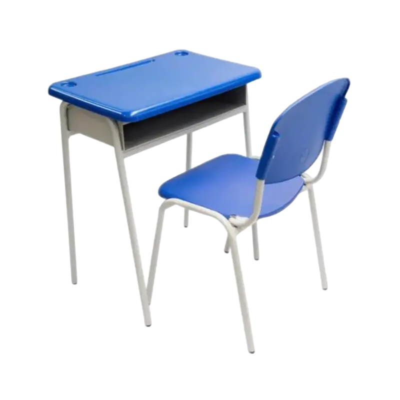 Pupitre unipersonal para bachillerato en polipropileno